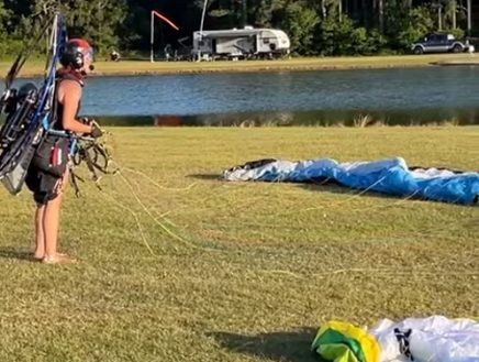 Paramotor Chick’s launch In Georgia!