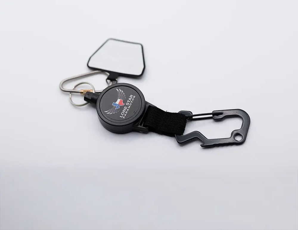 Lone Star Paramotor Tether Keychain