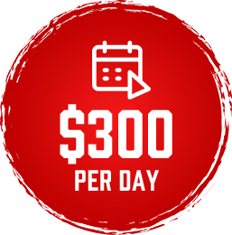 $300 per day