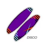 ITV baja paramotor wing in disco color.