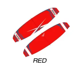 ITV Piper Tandem Paramotor Wing In Red Color.