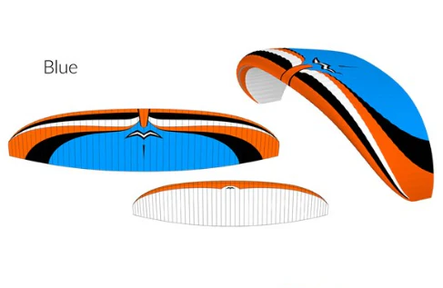 Mac Para Charger 2 Paramotor Wing In Blue Color