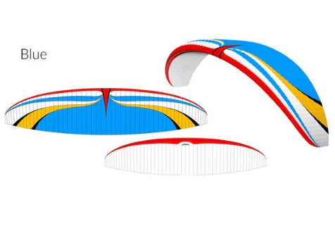 Mac Para Illusion 2 Hybrid EN-B Paramotor Wing In Blue Color