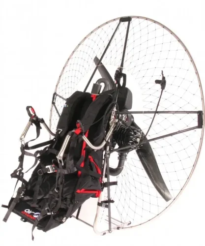 Air Conception Ready-to-Fly Paramotor Air Conception Ready-to-Fly paramotor isolated on a white background