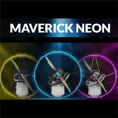 Parajet Maverick Neon Paramotors