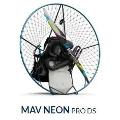 Parajet Maverick Neon PRO DS Paramotor