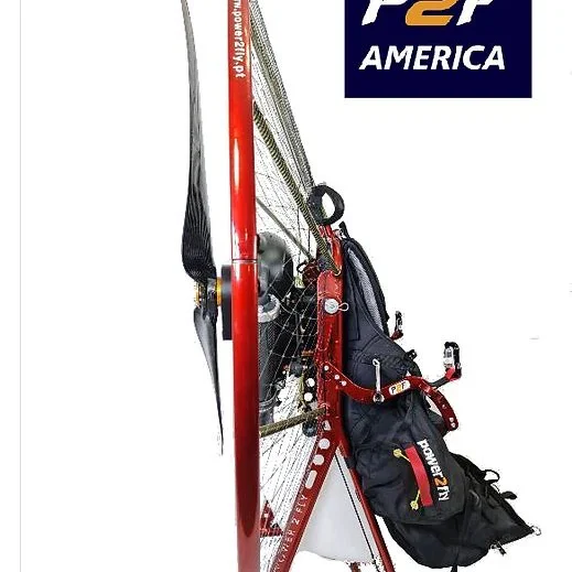 Side View Of Power2fly RS Paramotor